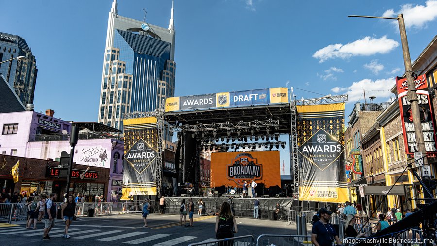 Photos: Inside the 2023 NHL Draft at downtown Nashville's