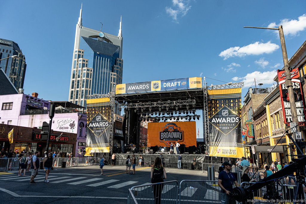 Photos: Inside the 2023 NHL Draft at downtown Nashville's Bridgestone Arena  - Nashville Business Journal