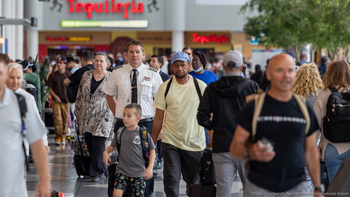 CLT passenger slowdown continues with Labor Day travel forecast to drop 9% - Charlotte Business Journal