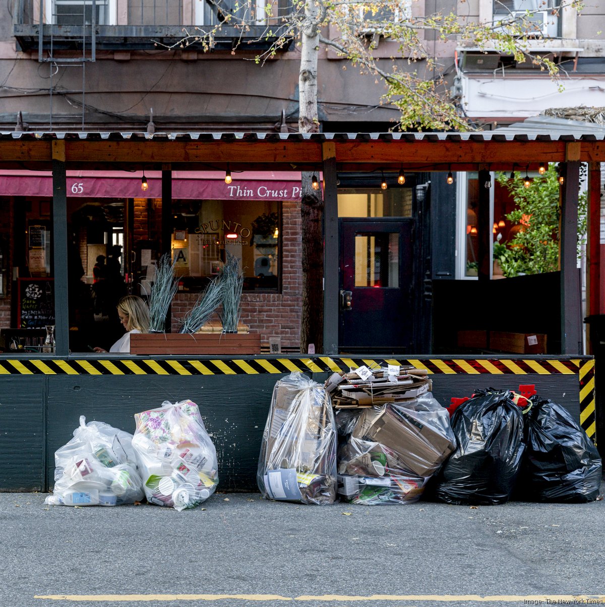 NYC to phase out black garbage bags: Mayor mandates container use for small  residential buildings starting next fall