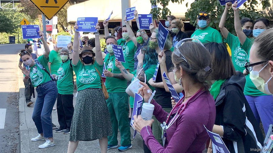 OHSU nurses are rallying this week, as contract expires Portland