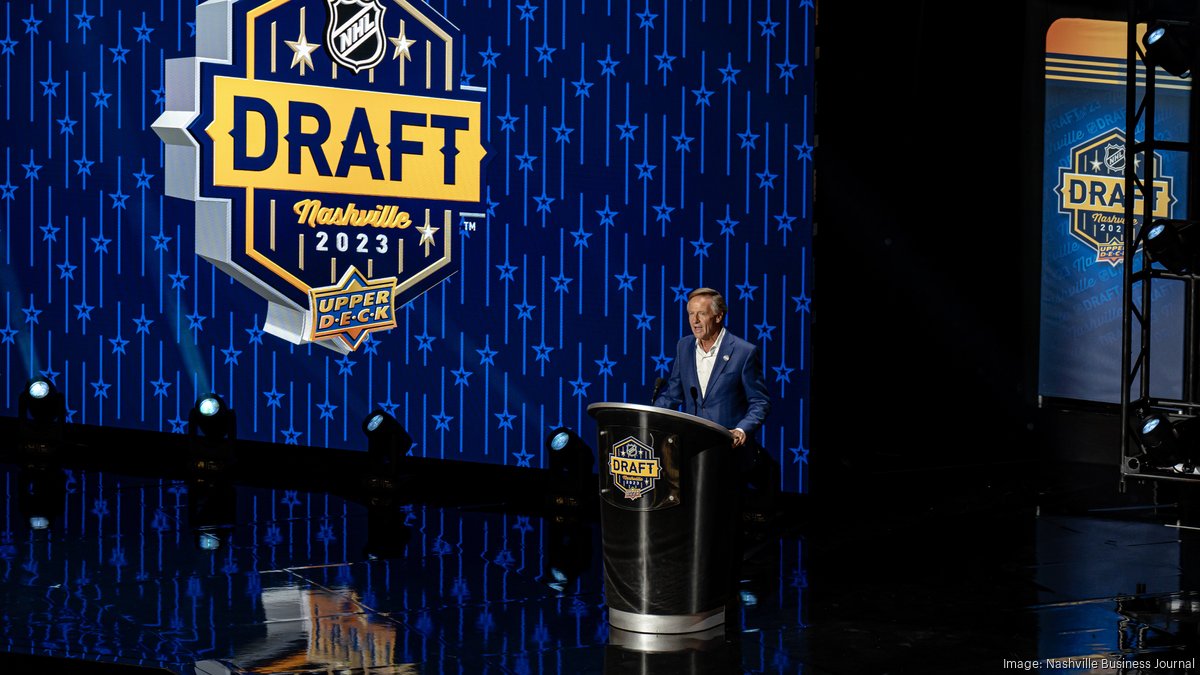 Photos: Inside the 2023 NHL Draft at downtown Nashville's