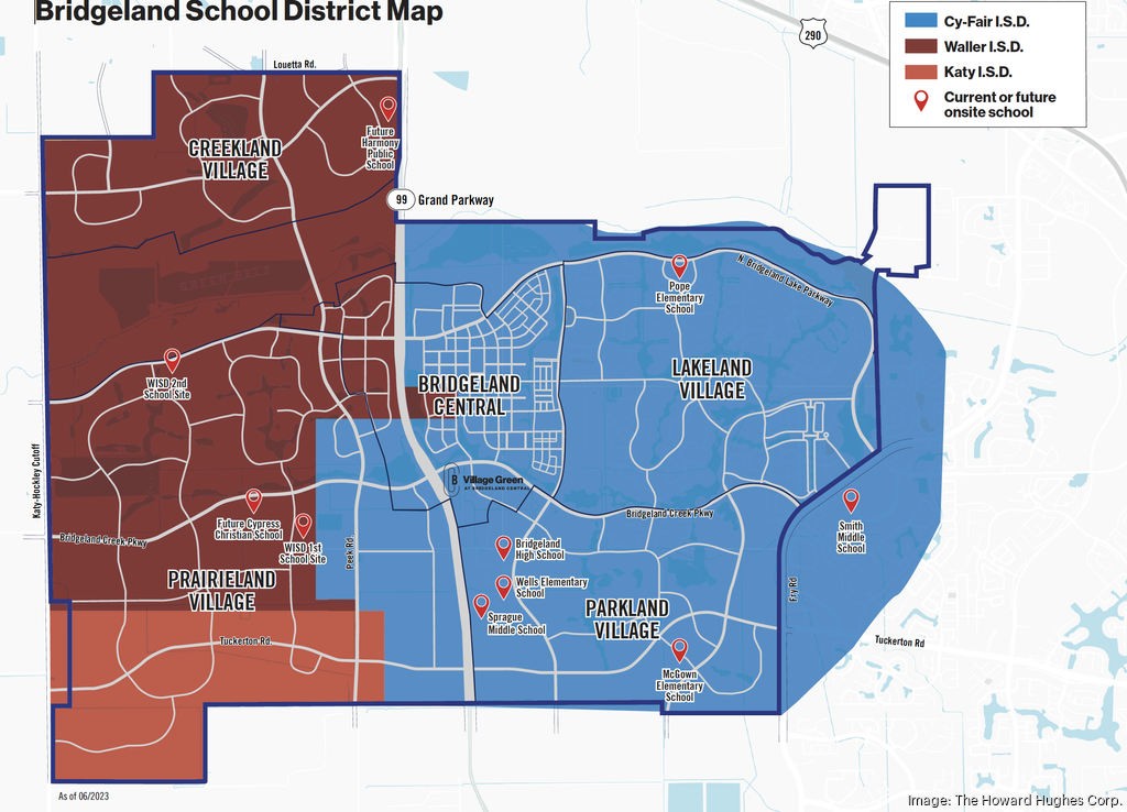 Construction underway for first Waller ISD school in Bridgeland ...
