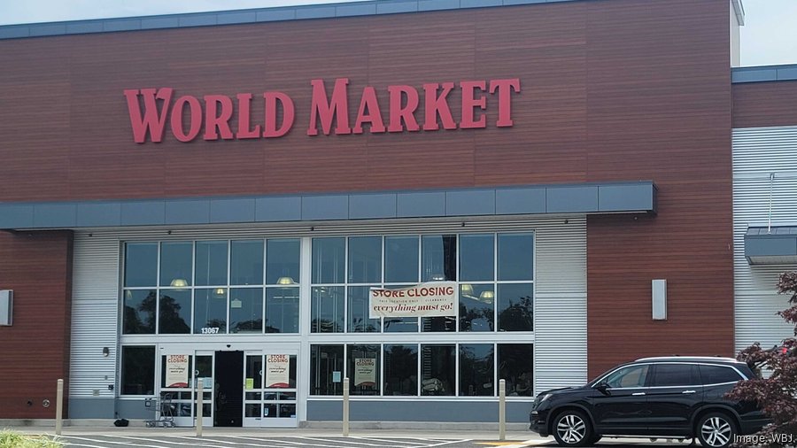 World Market closing in Fair Lakes. Thrift store giant Savers could