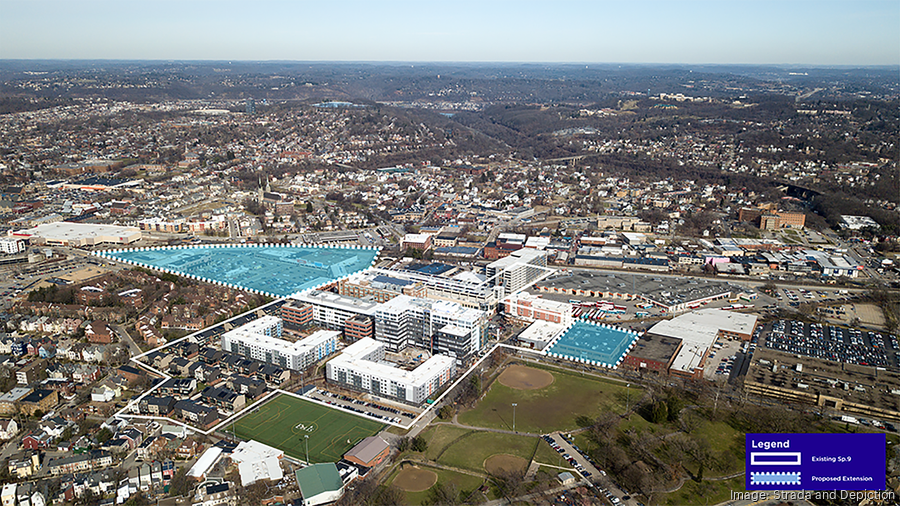 Pittsburgh City Council parsing zoning change enabling Bakery Square