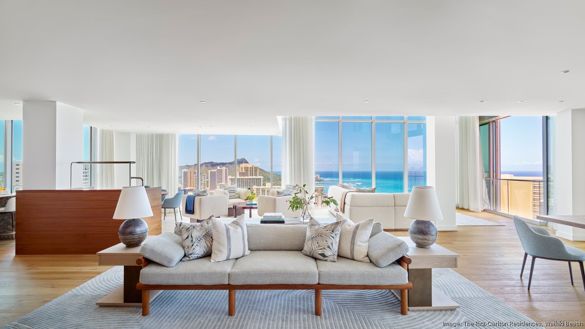 The RitzCarlton Residences, Waikiki Beach completes penthouse collection Pacific Business News