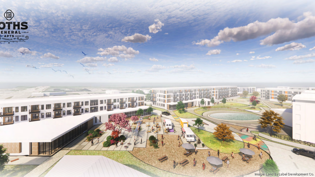 ¥ellow Bucks & Playsson / City View Franklin advances plan for 434 apartments, town center near