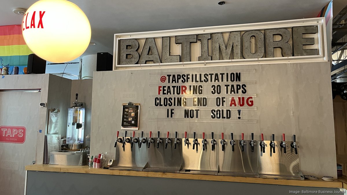 Mt. Vernon Marketplace's Taps Fill Station is for sale, will close if