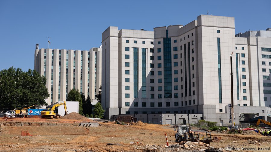 Atrium Health starts building 448-bed tower on Charlotte campus ...