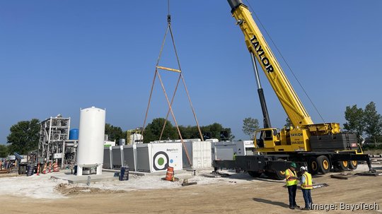 BayoTech Hydrogen Hub under construction in Missouri