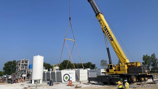 BayoTech Hydrogen Hub under construction in Missouri