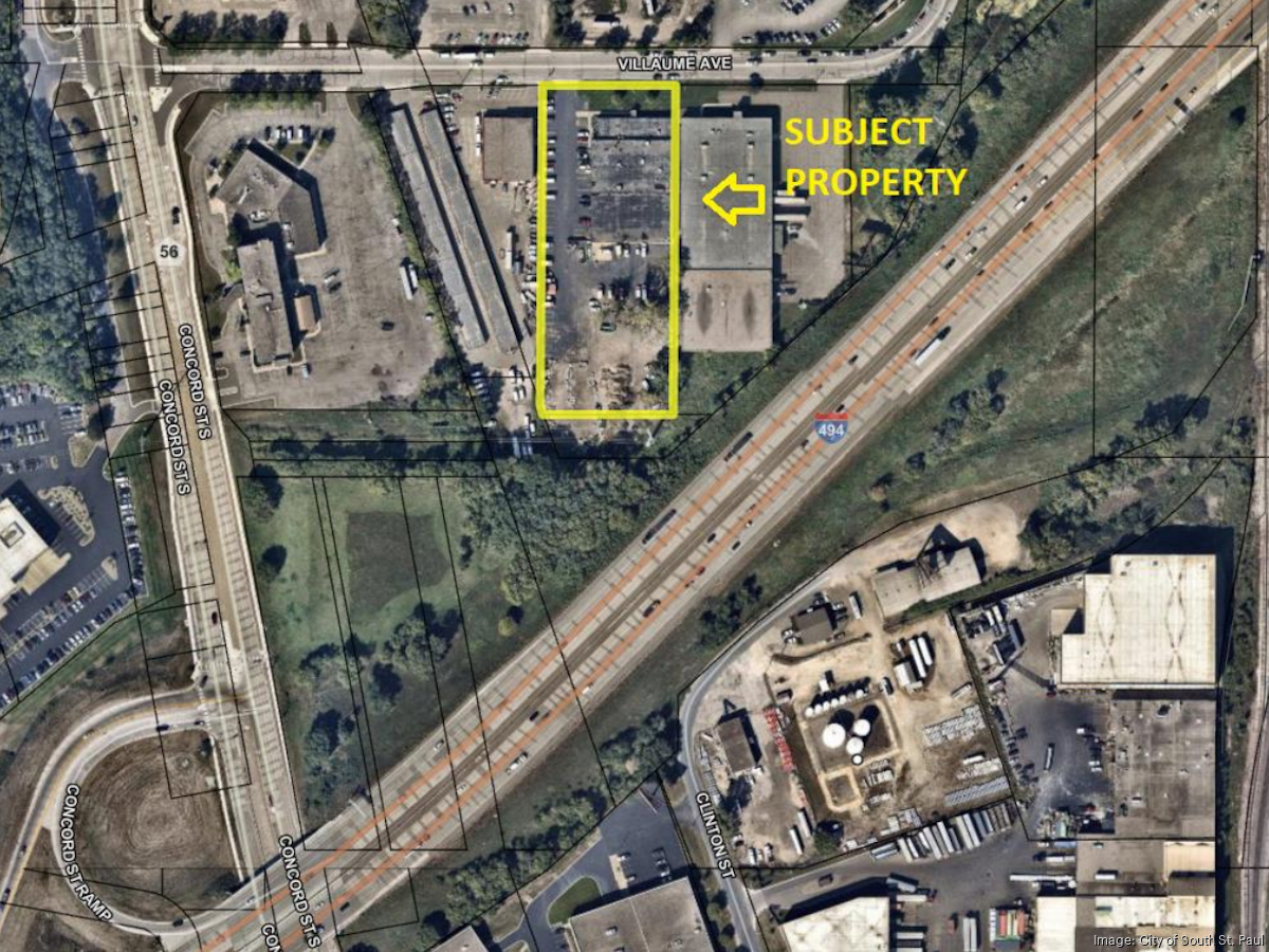 Aerial Photography Map of South St Paul, MN Minnesota