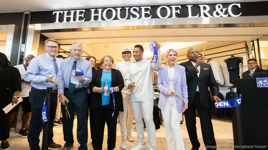 Russell Wilson and Ciara open House of LR&C store at Denver