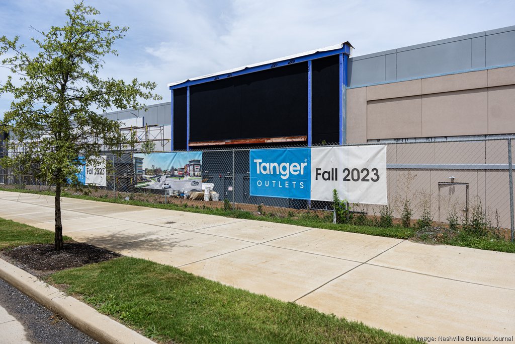 Tanger Outlets to unveil new Nashville location featuring local and  national brands this fall