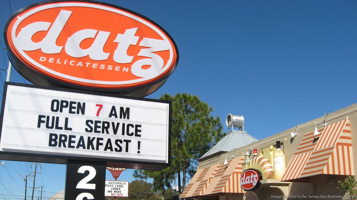 Datz, Dough to close in South Tampa Tampa Bay Business Journal