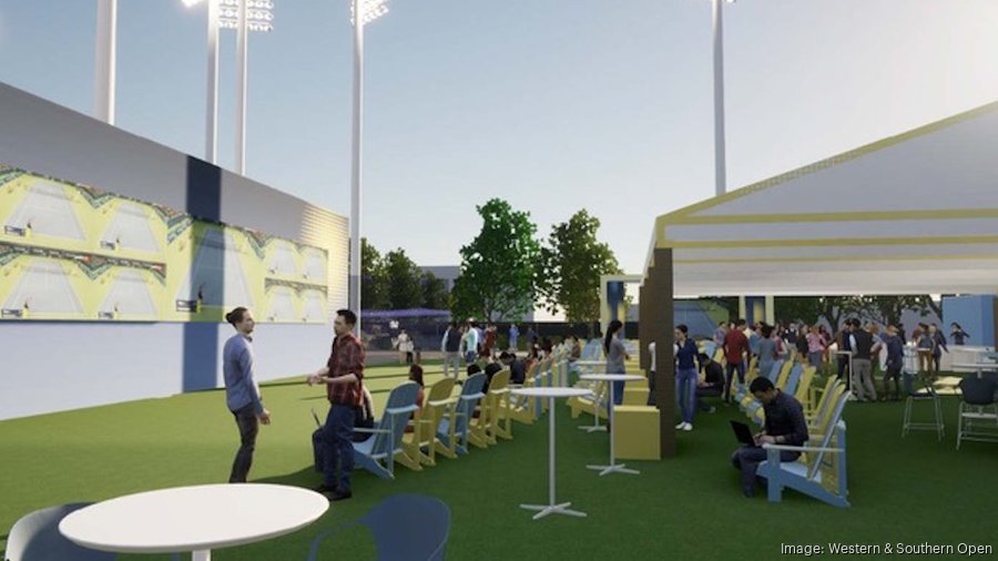 Get first look at Western & Southern Open’s new fan features Cincinnati Business Courier