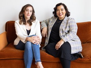 Supply Change Capital is led by co-founders Shayna Harris (left) and Noramay Cadena (right).