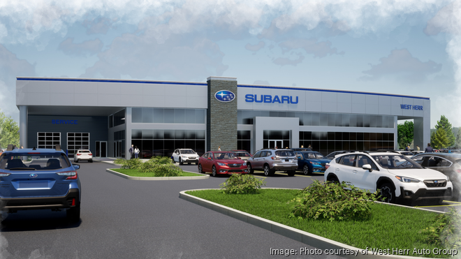 West Herr breaks ground on Subaru dealership in Lockport - Buffalo