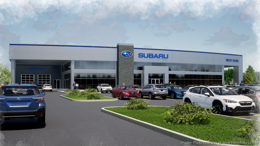 West Herr breaks ground on Subaru dealership in Lockport Buffalo