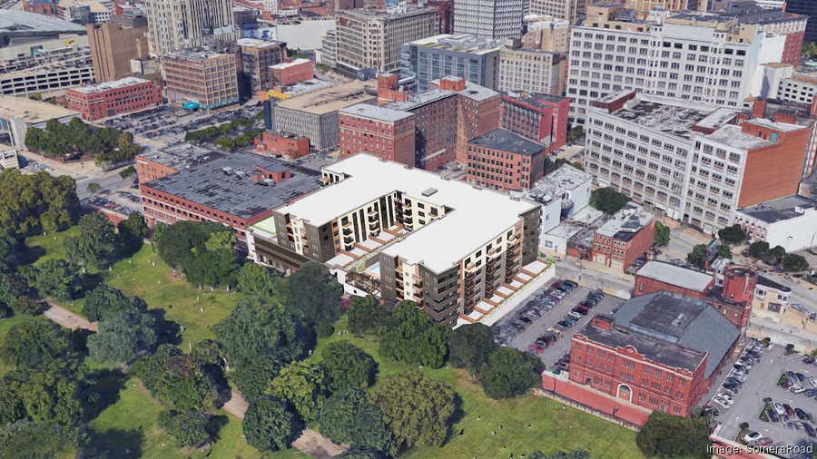 SomeraRoad breaks ground for Ten60 Bolivar apartments in Cleveland