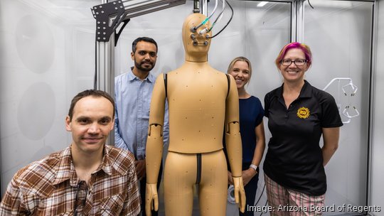 Meet the world’s first outdoor, sweating, breathing and walking manikin