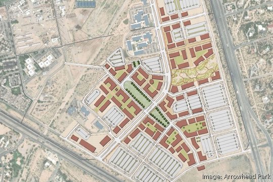 Illustrative Plan for Arrowhead Park