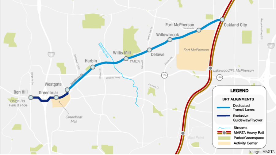MARTA plans I285 bridge for Campbellton Road project Atlanta Business Chronicle