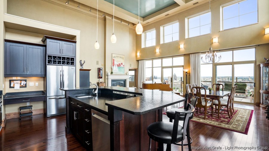 Picture of Two-story downtown Milwaukee penthouse condo back on market for $1.47M ...
