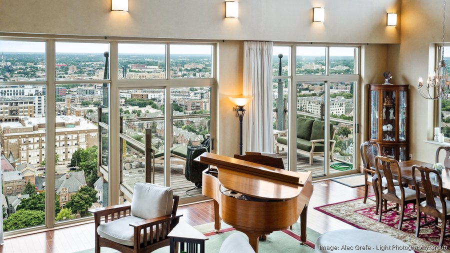 Two-story downtown Milwaukee penthouse condo on sale block for $1.47 ...