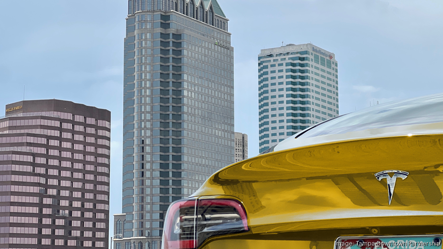 Tesla rides in downtown Tampa launched in new program Tampa Bay Business Journal