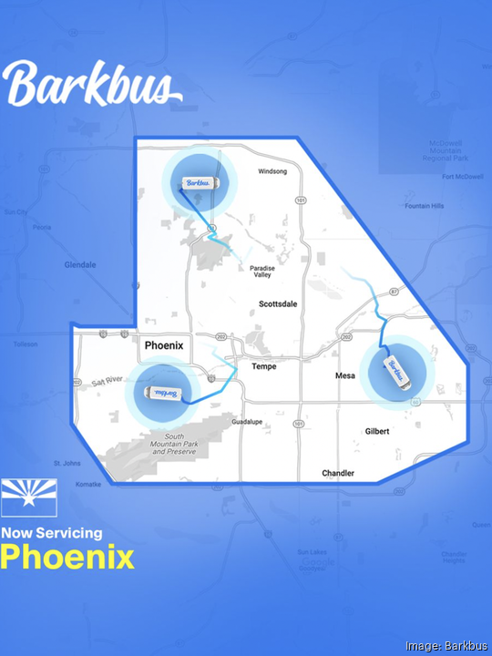 Barkbus map