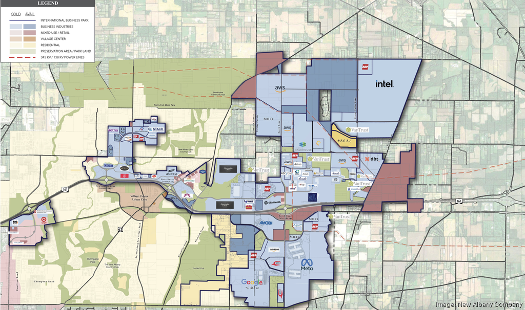 New Albany International Business Park continues to grow after 25