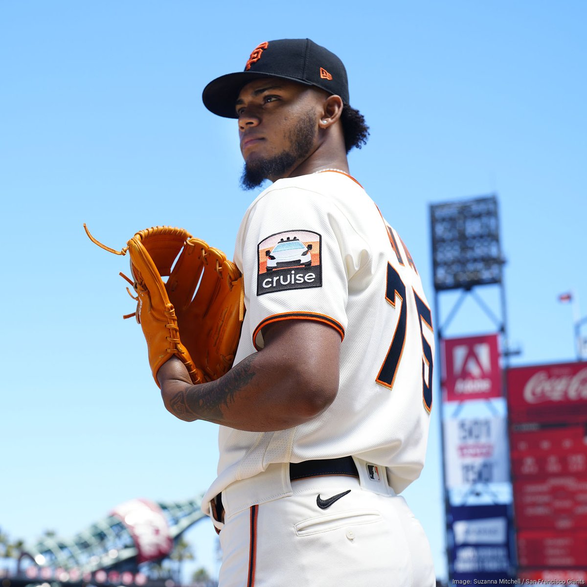 San Francisco Giants drive uniform patch deal with Cruise - San Francisco  Business Times