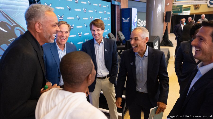 New Hornets bosses Gabe Plotkin, Rick Schnall meet the press ...