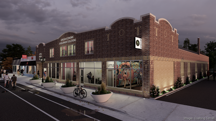 リトルモア　street market St. Paul nonprofit kicks off Little Africa Plaza project