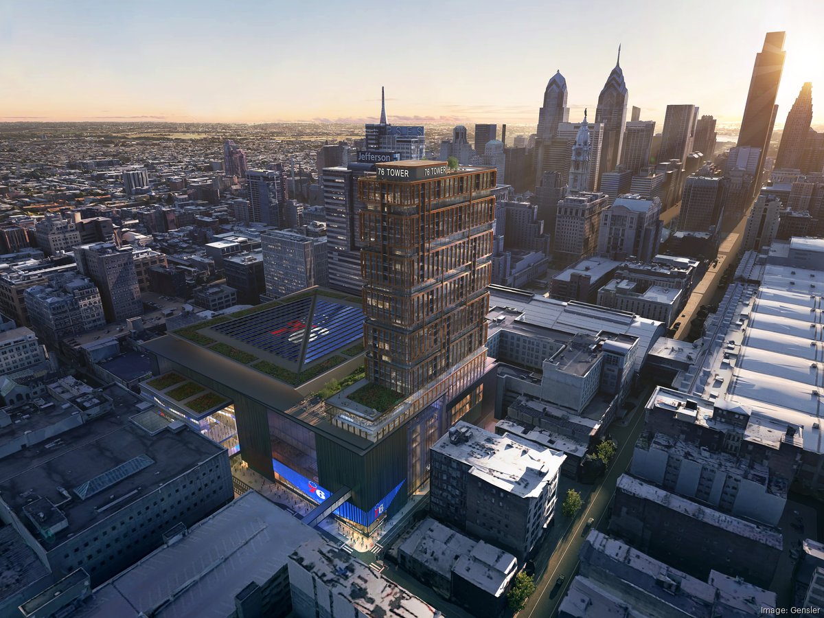 76ers add $250M apartment tower to Center City arena proposal 