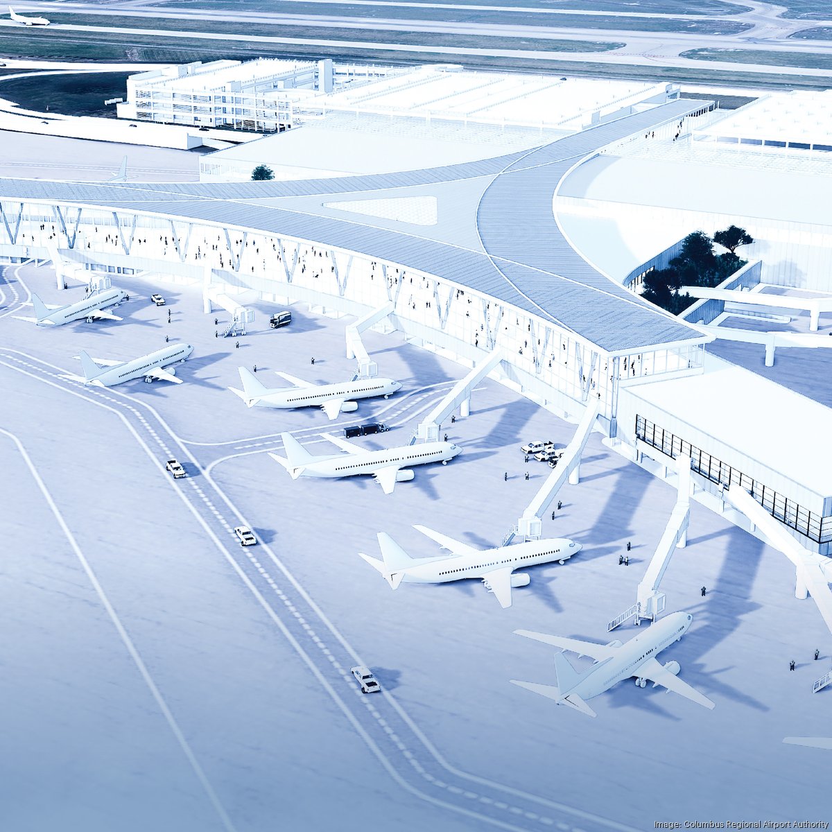 We got a peek at the world's best airport's newest terminal