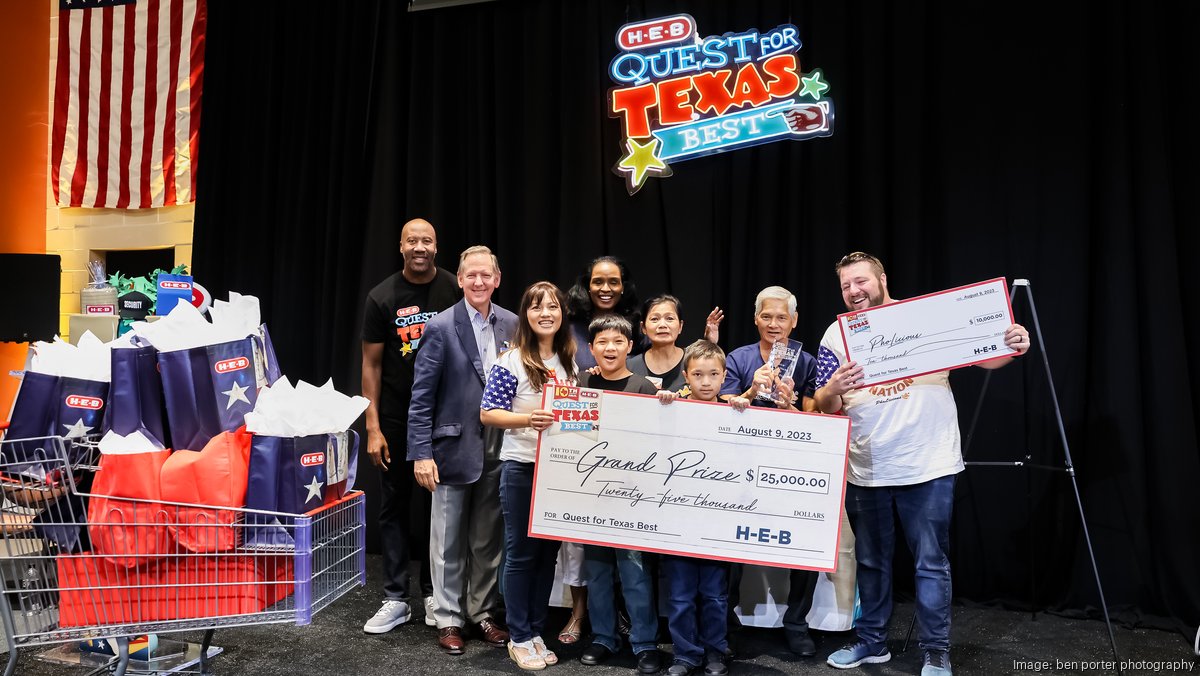 H-E-B Quest For Texas Best Competition Names 2023 Winners - Houston ...