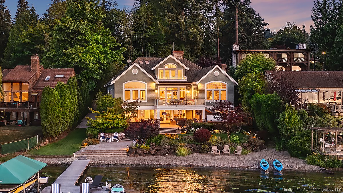Seattlearea philanthropist puts waterfront mansion up for sale Puget Sound Business Journal