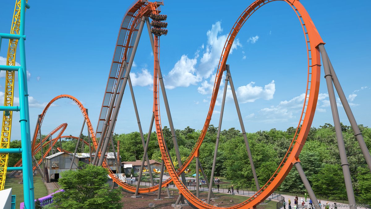 Dorney Park tests near vertical drop of new Iron Menace dive