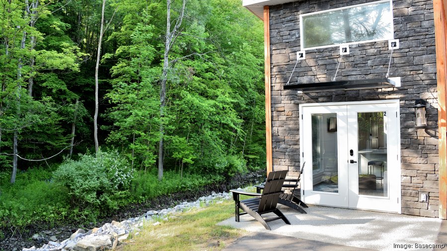Inside the tiny home rental village Basecamp in Ellicottville, New York