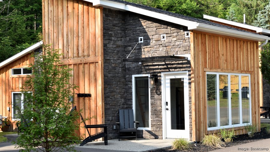 Inside the tiny home rental village Basecamp in Ellicottville, New York