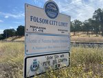 City of Folsom sign