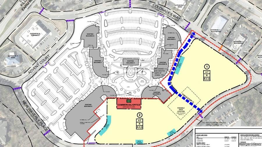 Owner of Waverly Place in Cary wants to add apartments, office space