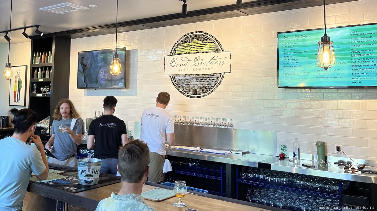 Cary's Bond Brothers brewing adds cocktails to menu Triangle Business