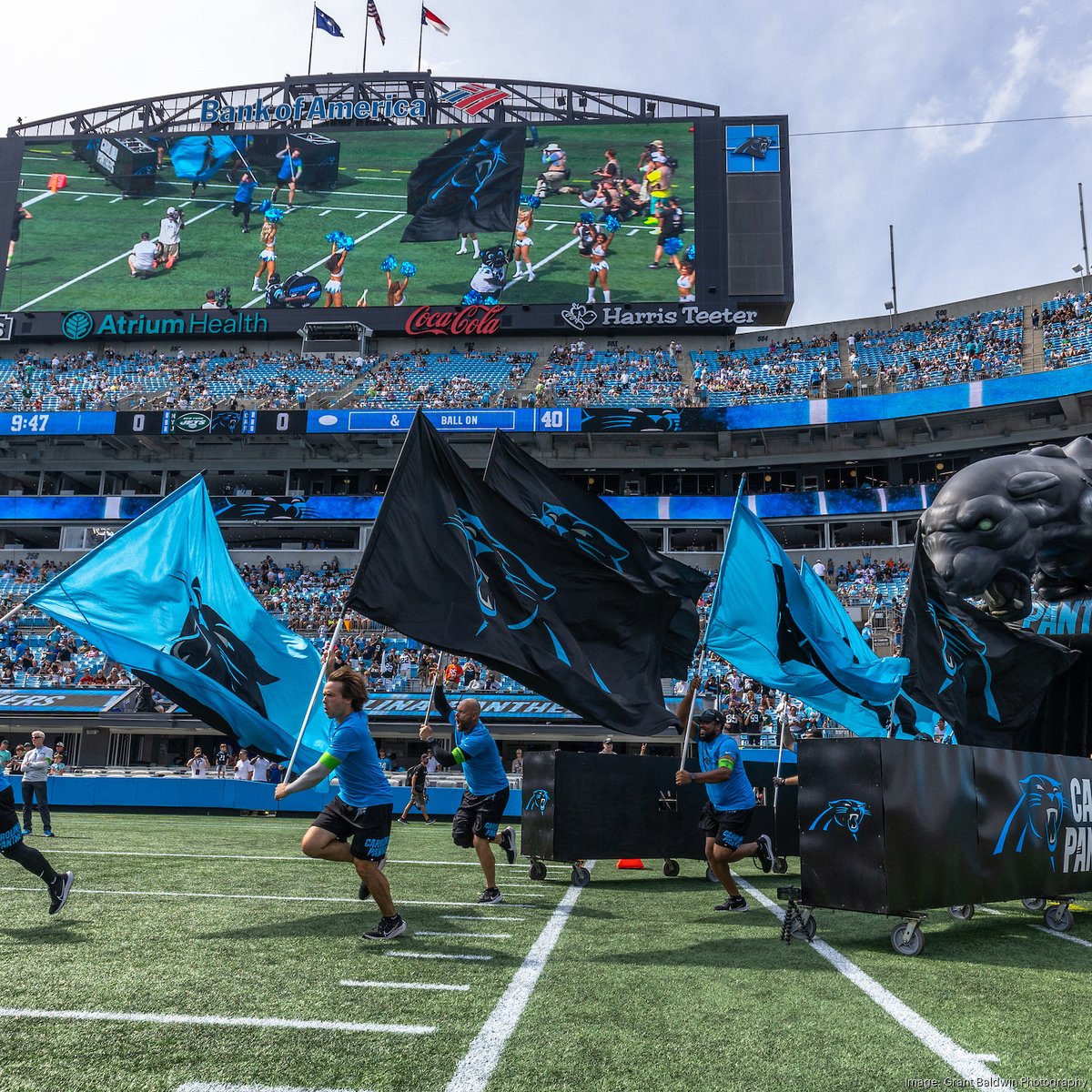 Carolina Panthers' value grows slightly above NFL average - Charlotte  Business Journal