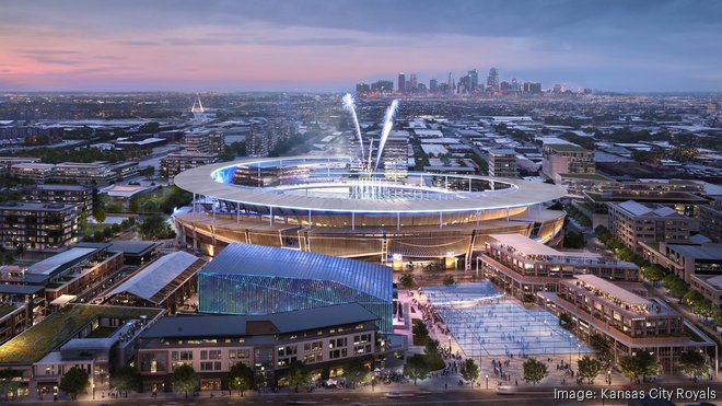 Kansas City Royals unveil renderings of possible sites for a stadium by  Populous