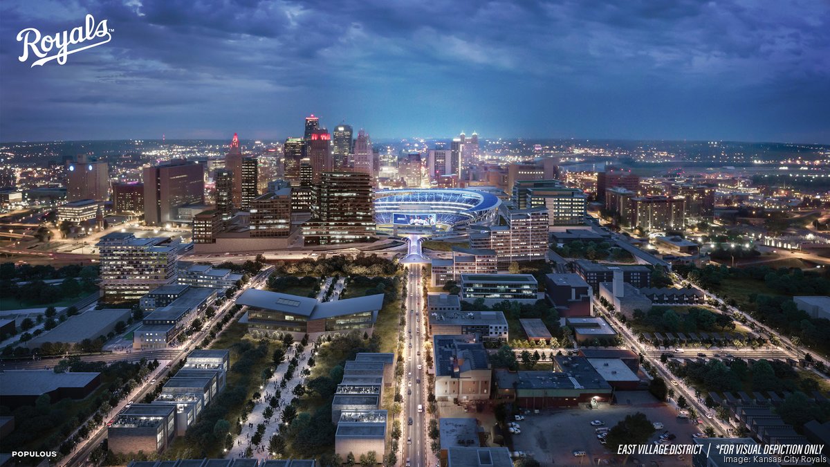 RENDERINGS KC Royals share how a new ballpark would look in North Kansas City, Downtown