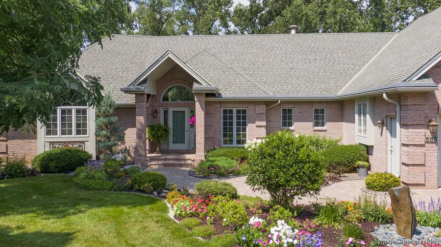 Custombuilt Mendota Heights home with pool lists for sale