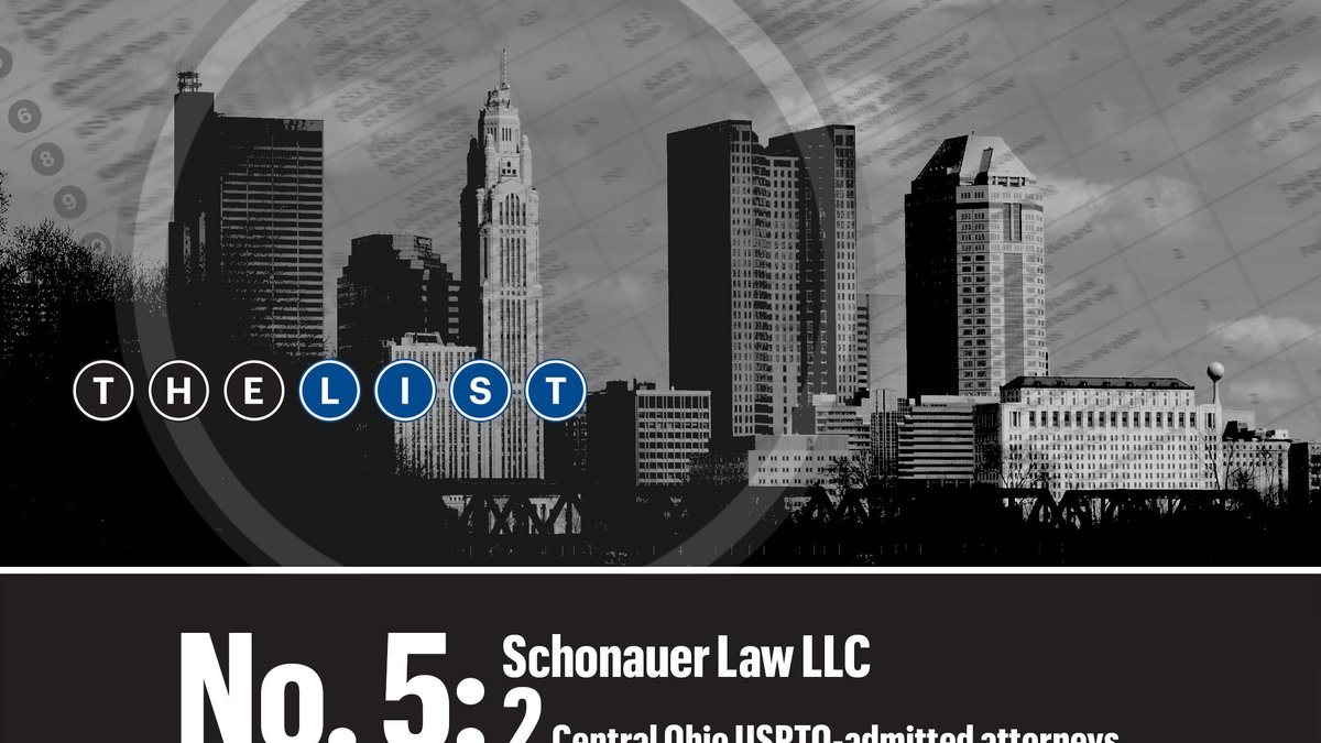 Top of the List Central Ohio patent law practices patent attorneys